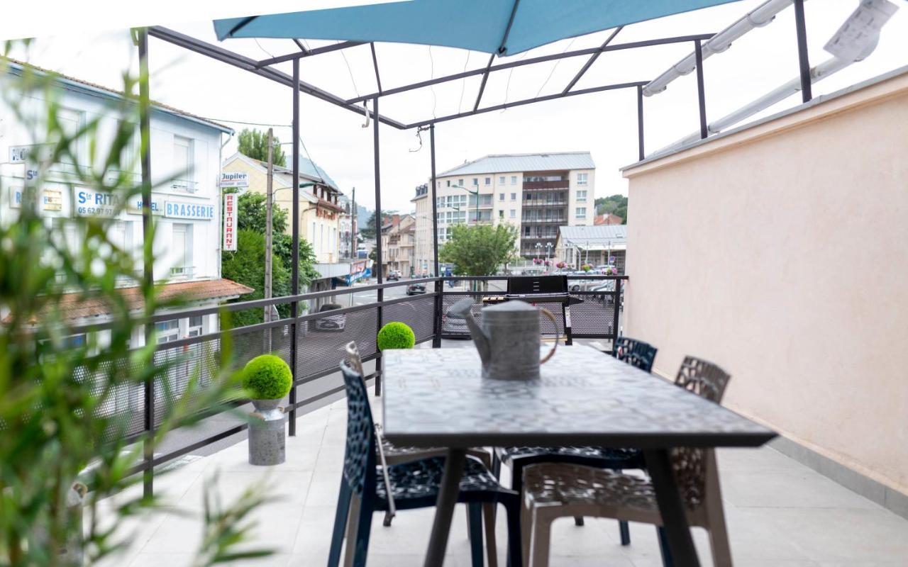 Apartmán Loc Trotteur Le Graphite T2 Grand Confort Terrasse Lurdy Exteriér fotografie