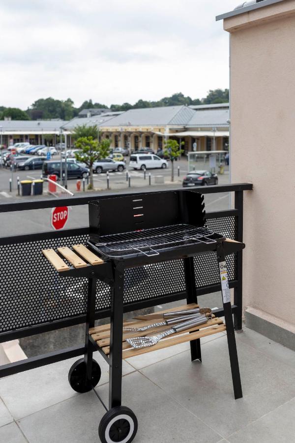 Loc Trotteur Le Graphite T2 Grand Confort Terrasse Lurdy Exteriér fotografie